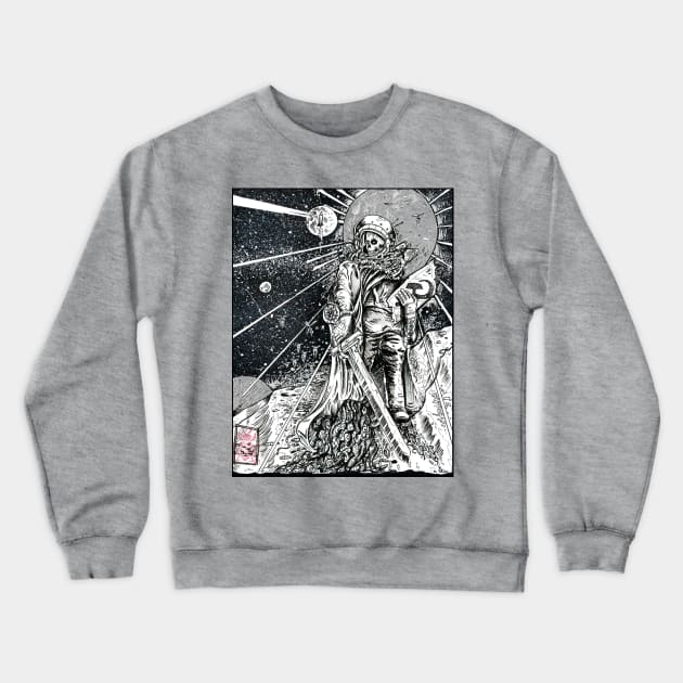 Atomic pestilence Crewneck Sweatshirt by paintchips